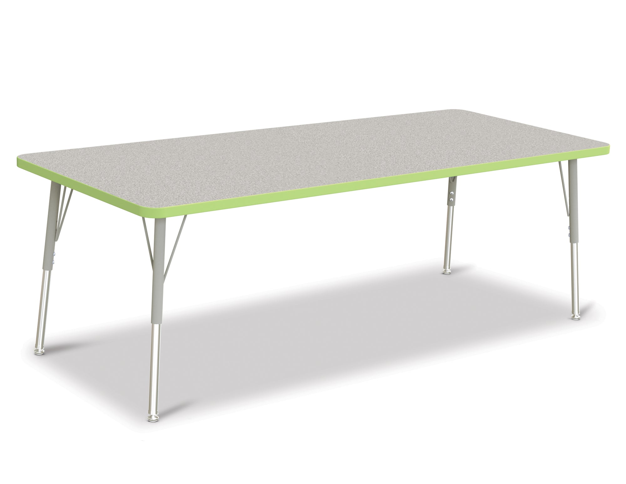 #1603 RA  KYDZ ACTIVITY TABLE - RECTANGLE - 30" x 72", 15" - 24" HT