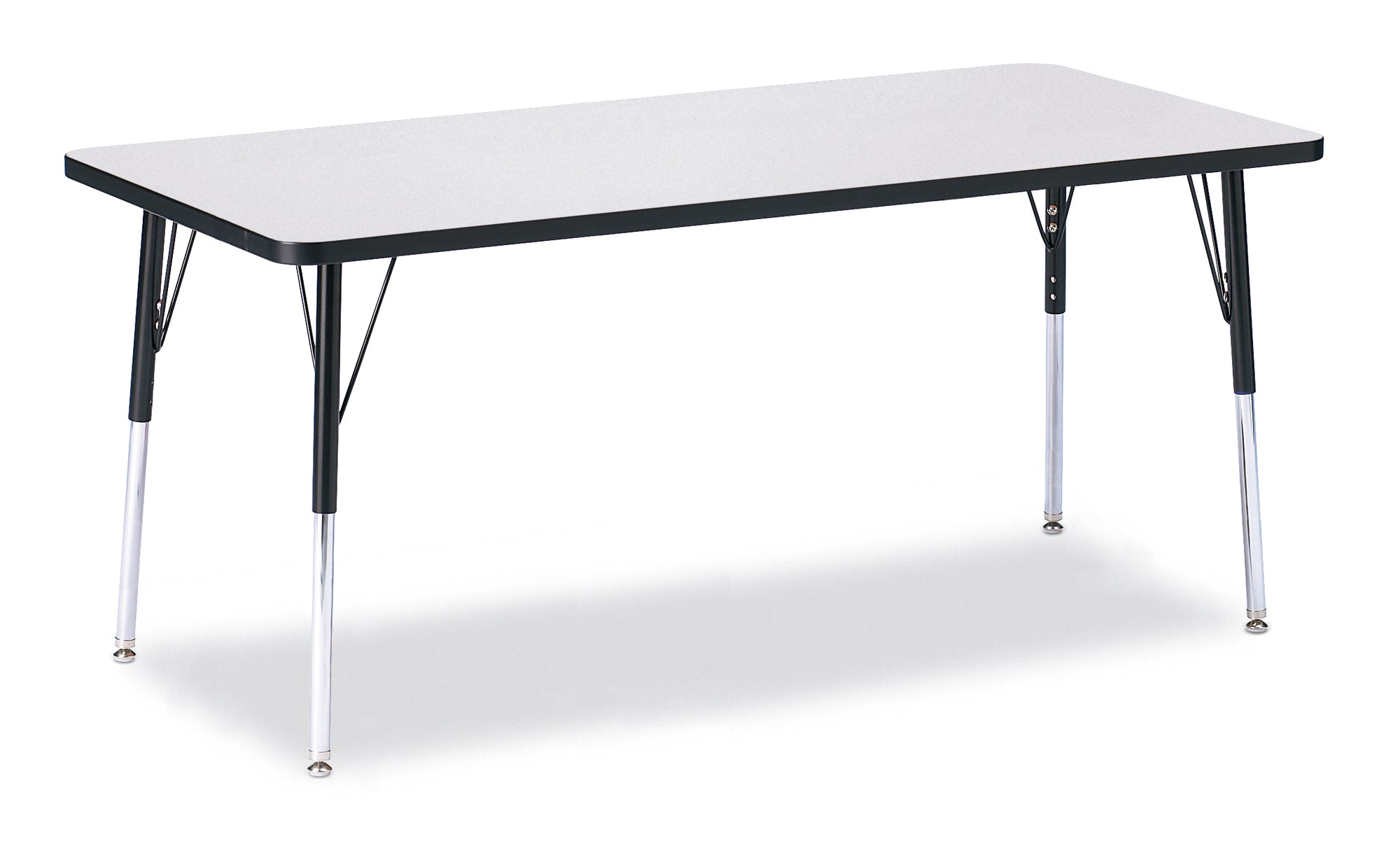 #1603 RA  KYDZ ACTIVITY TABLE - RECTANGLE - 30" x 72", 15" - 24" HT