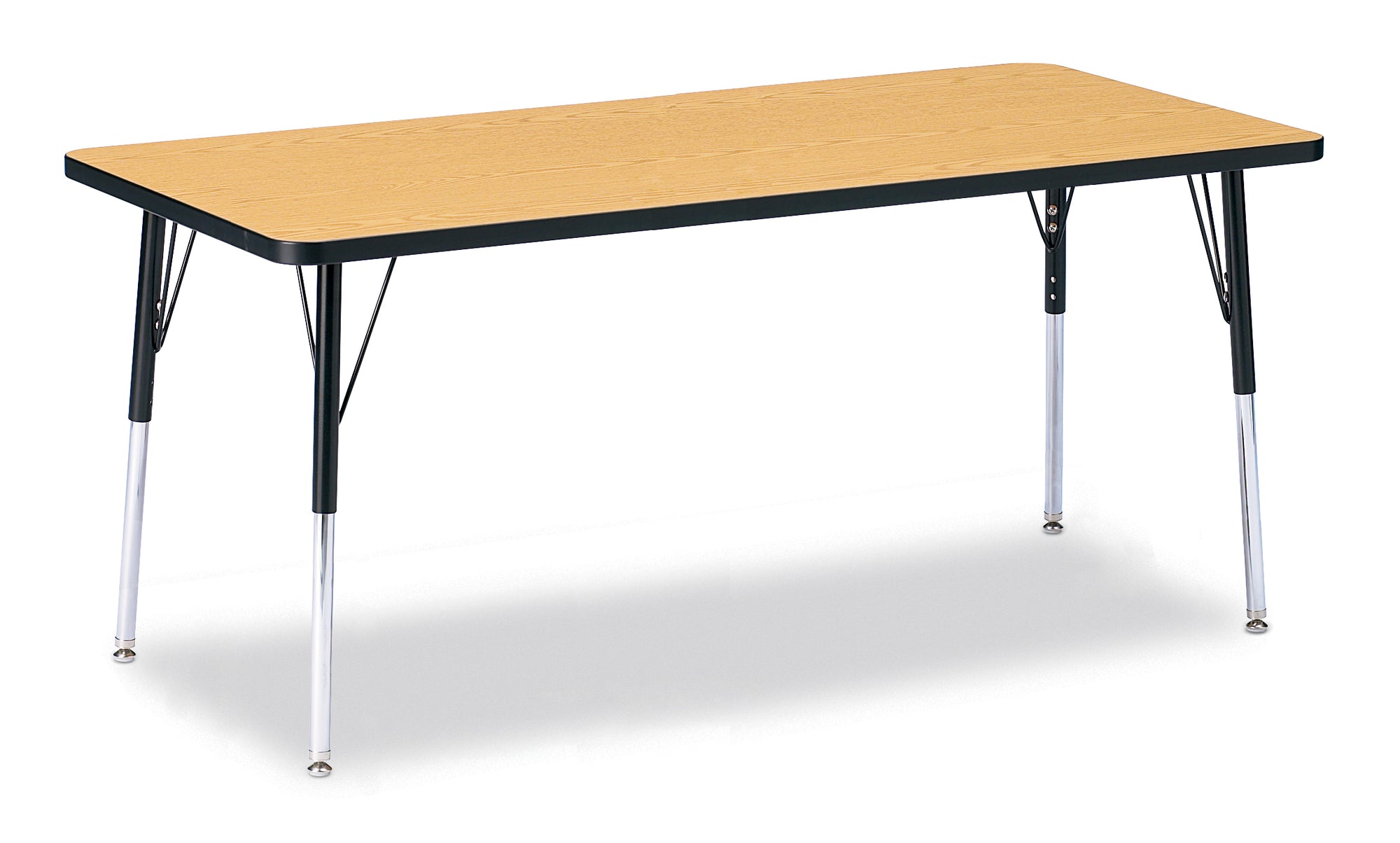 #1603 RA  KYDZ ACTIVITY TABLE - RECTANGLE - 30" x 72", 15" - 24" HT