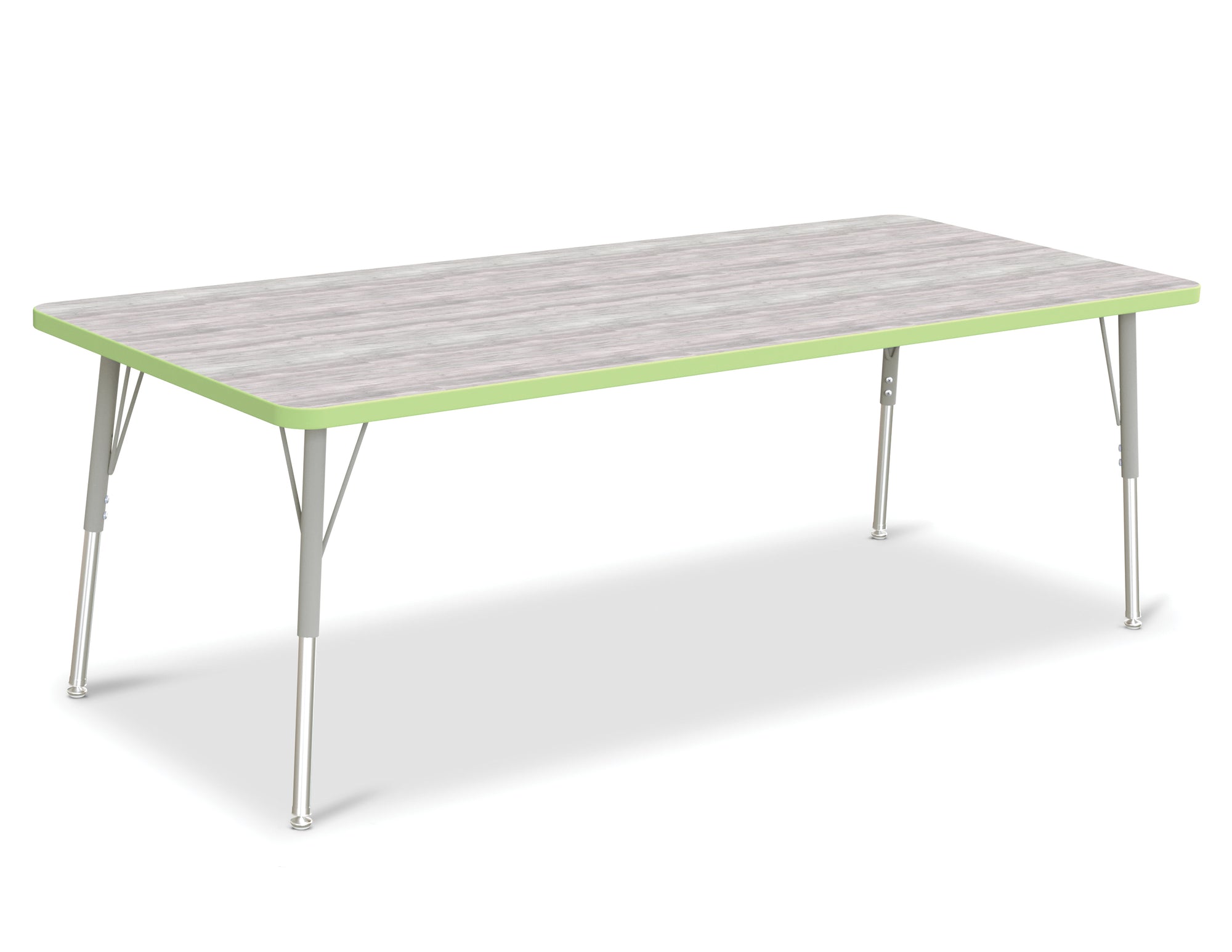 #1603 RA  KYDZ ACTIVITY TABLE - RECTANGLE - 30" x 72", 15" - 24" HT