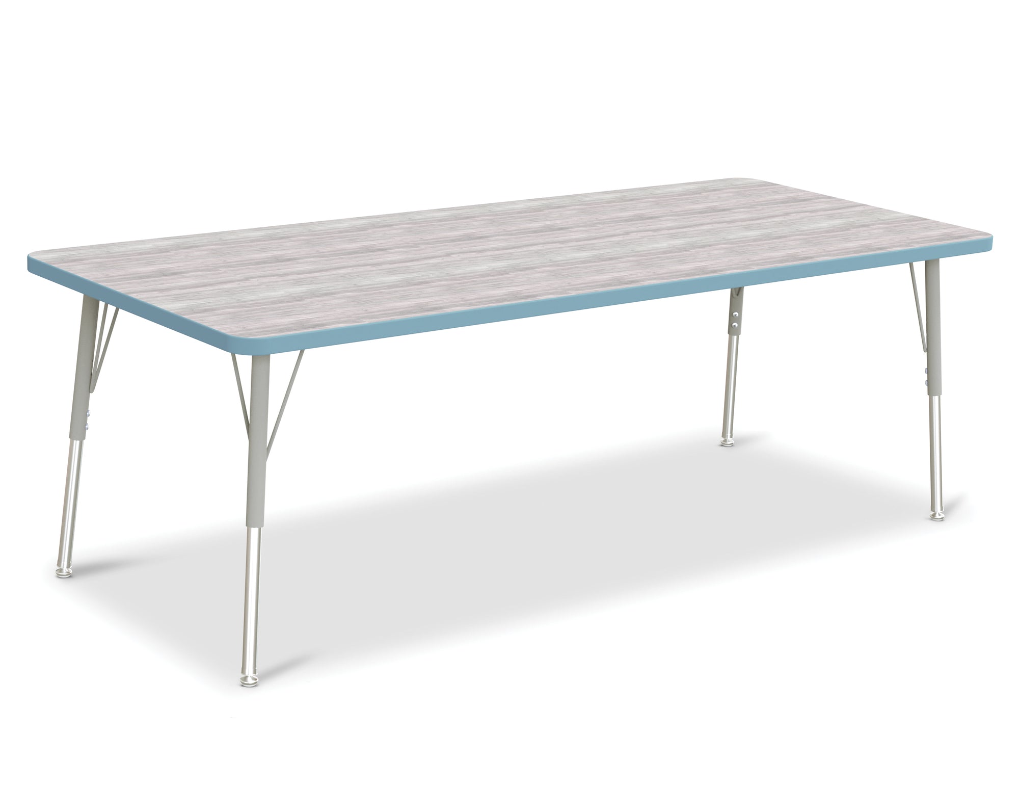#1603 RA  KYDZ ACTIVITY TABLE - RECTANGLE - 30" x 72", 15" - 24" HT