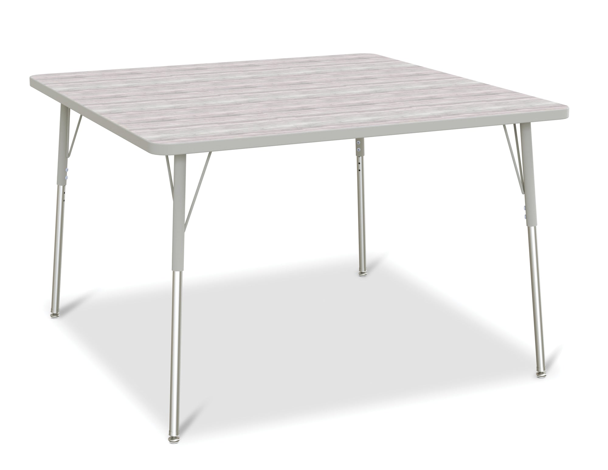 #1607 Berries® Square Activity Table - 48" X 48", 15" - 24" Ht