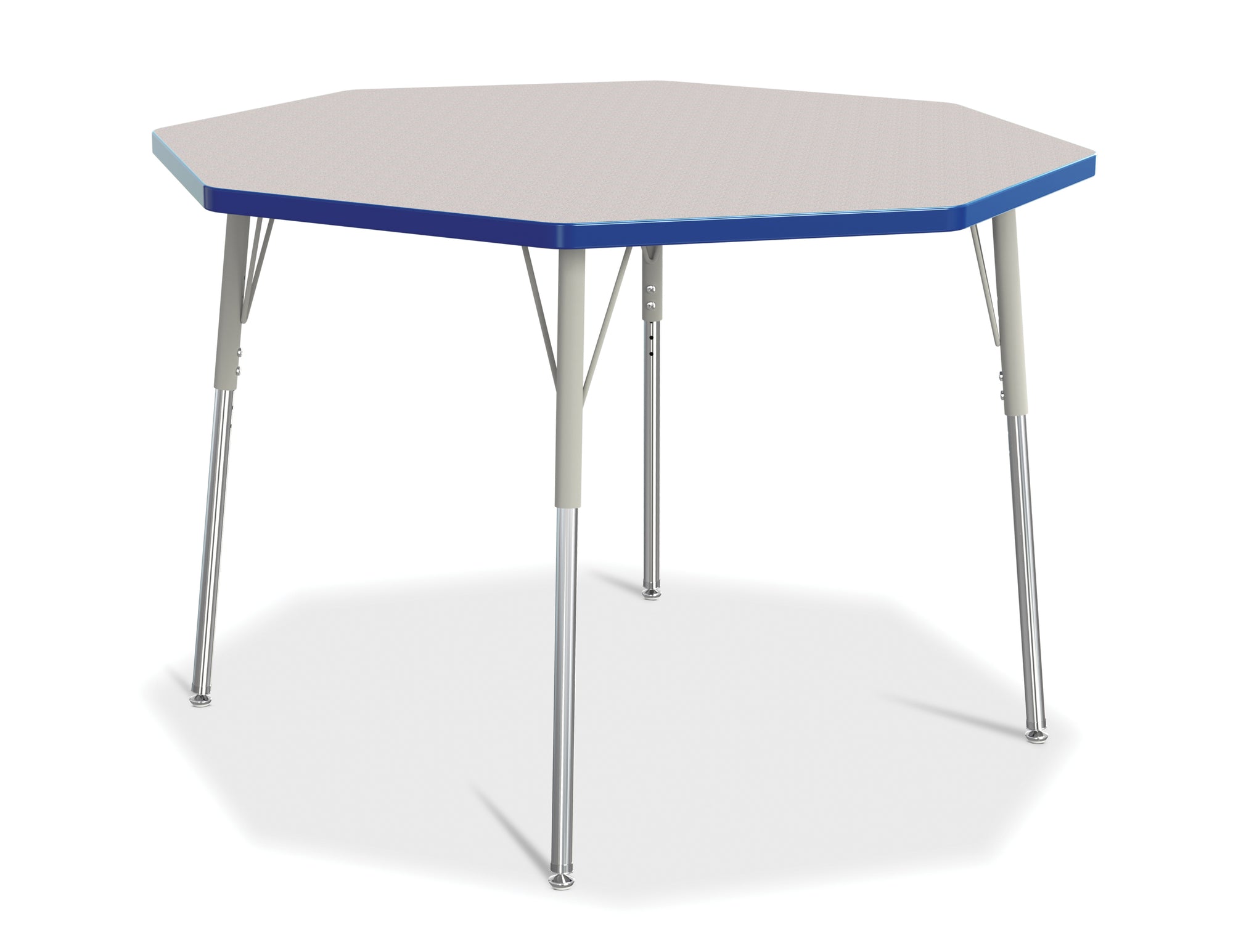 #1615 Berries® Octagon Activity Table - 48" X 48", 15" - 24" Ht