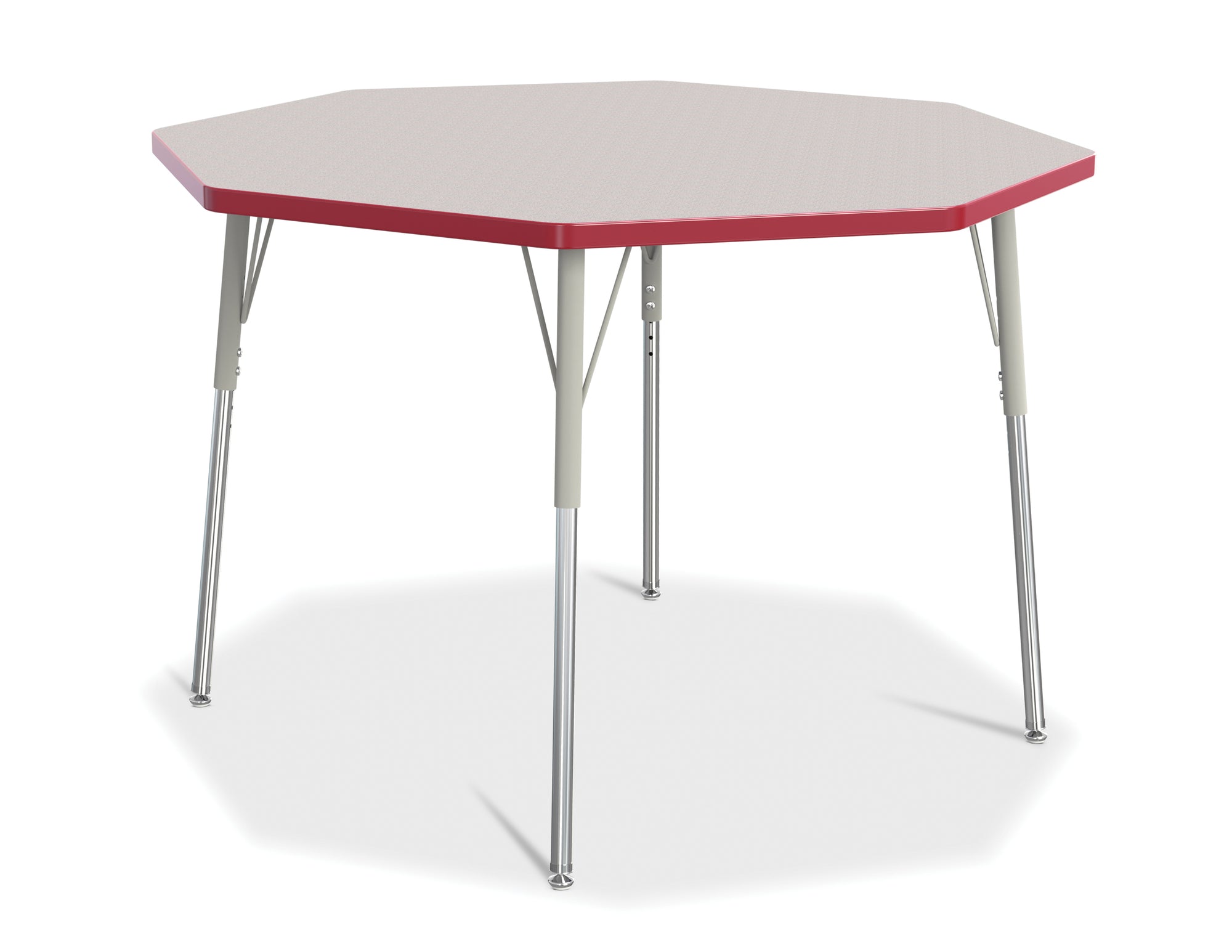 #1615 Berries® Octagon Activity Table - 48" X 48", 15" - 24" Ht