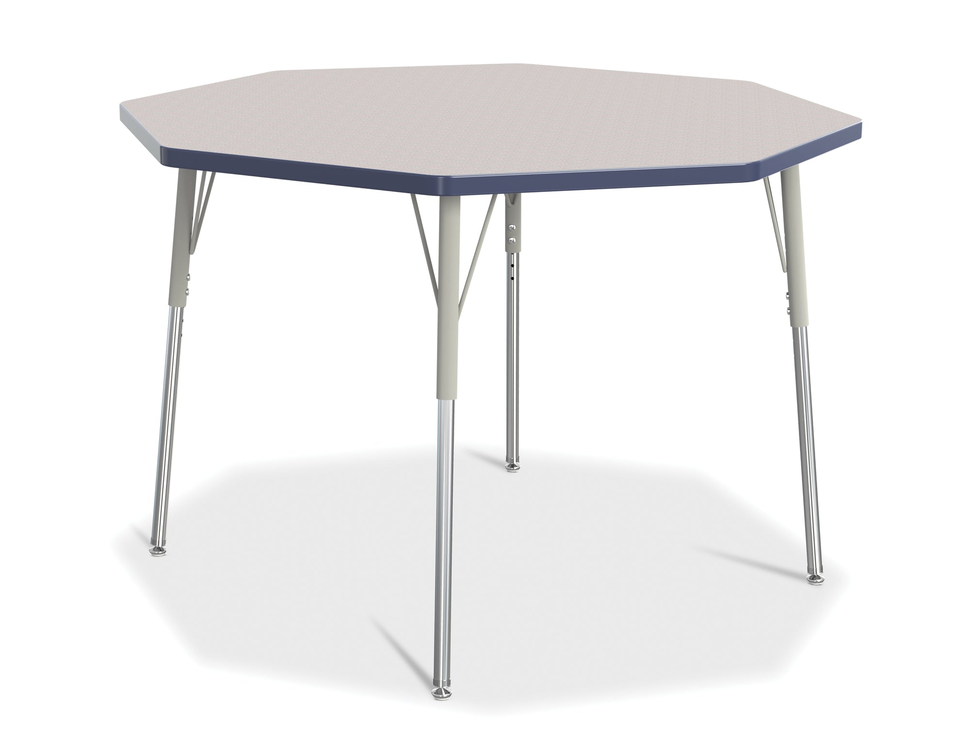 #1615 Berries® Octagon Activity Table - 48" X 48", 15" - 24" Ht