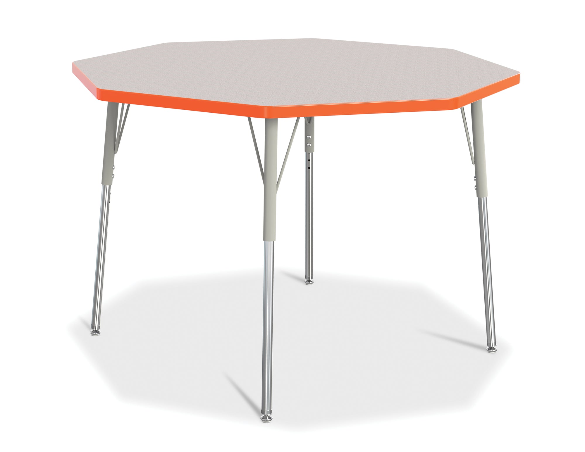 #1615 Berries® Octagon Activity Table - 48" X 48", 15" - 24" Ht