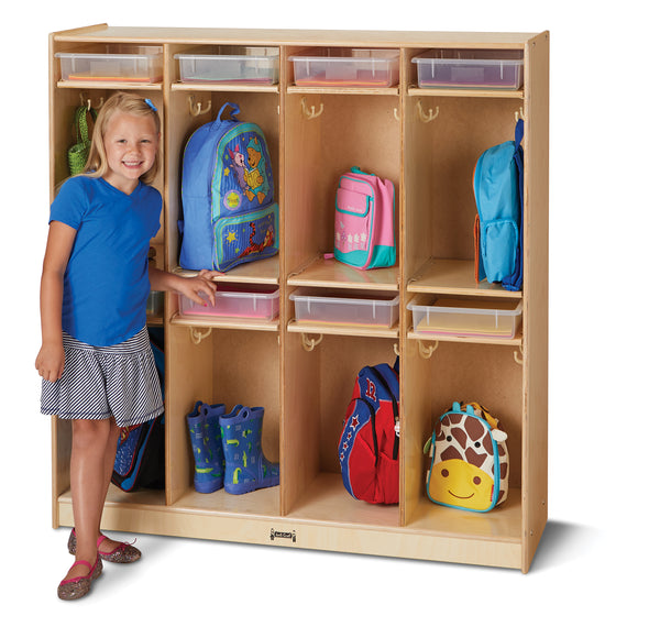 #47632 Jonti-Craft® Take Home Center - 8 Section - with Clear Paper-Trays