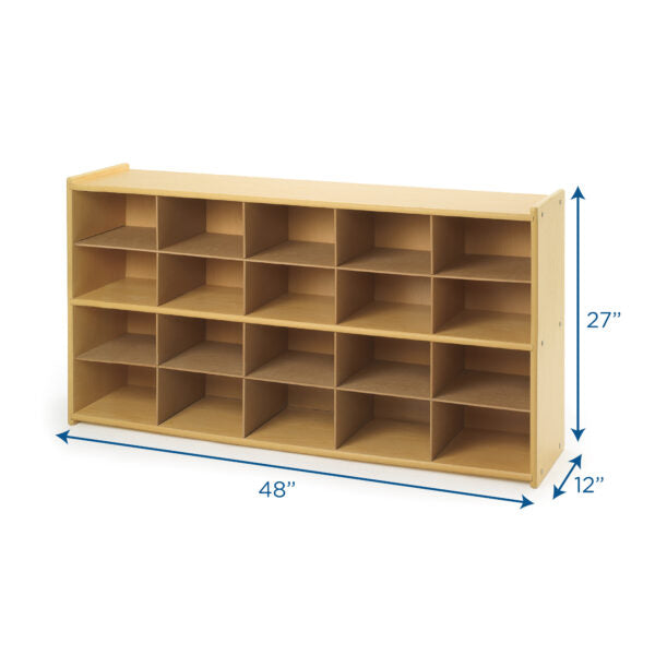 #48670 Value Line 20-Tray Cubby Storage - Unit Only