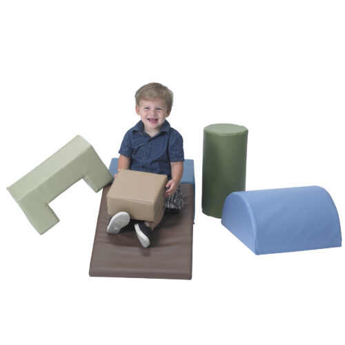 #48831 Climb and Play 6 Piece Play Set - Woodland