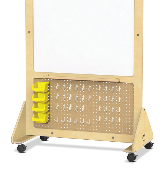 #47634 Jonti-Craft® Pegboard Hooks & Bins - 43 Piece Set