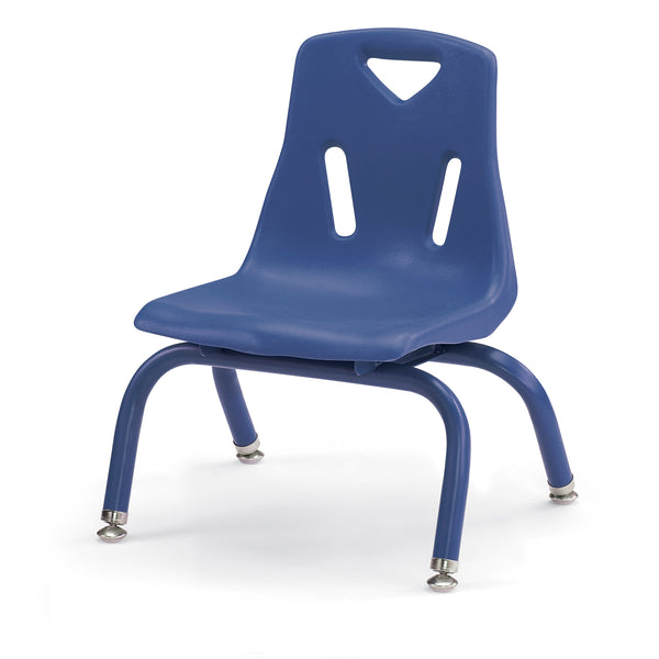 #1894 Berries® Stacking Chair with Powder-Coated Legs - 8" Ht