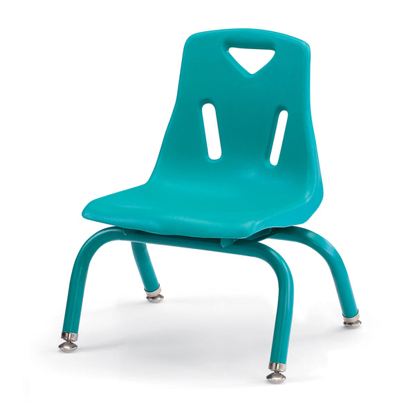 #1894 Berries® Stacking Chair with Powder-Coated Legs - 8" Ht