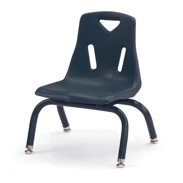 #1894 Berries® Stacking Chair with Powder-Coated Legs - 8" Ht