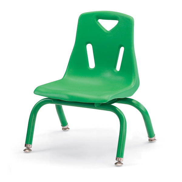 #1894 Berries® Stacking Chair with Powder-Coated Legs - 8" Ht