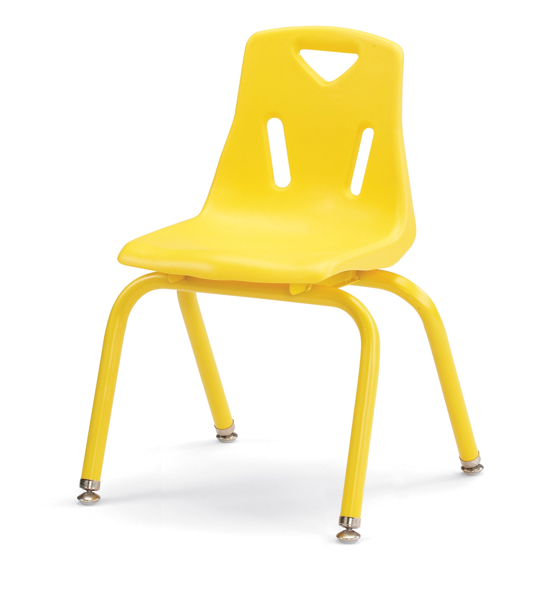 #1908 Berries® PLASTIC / STEEL CHAIR w/POWDER COATED LEGS - 14" HEIGHT