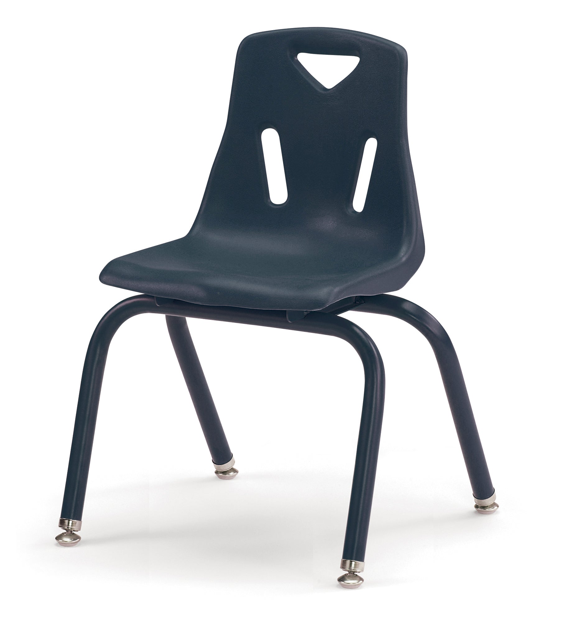 #1908 Berries® PLASTIC / STEEL CHAIR w/POWDER COATED LEGS - 14" HEIGHT