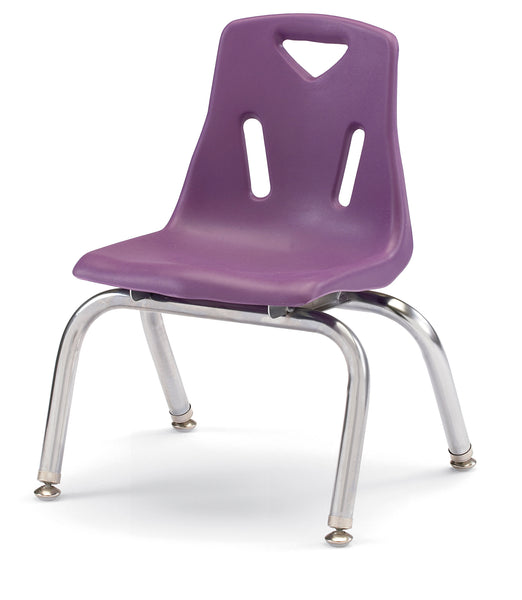 #1921 Berries®  Plastic Chair W/Chrome-Plated Legs - 10" Ht