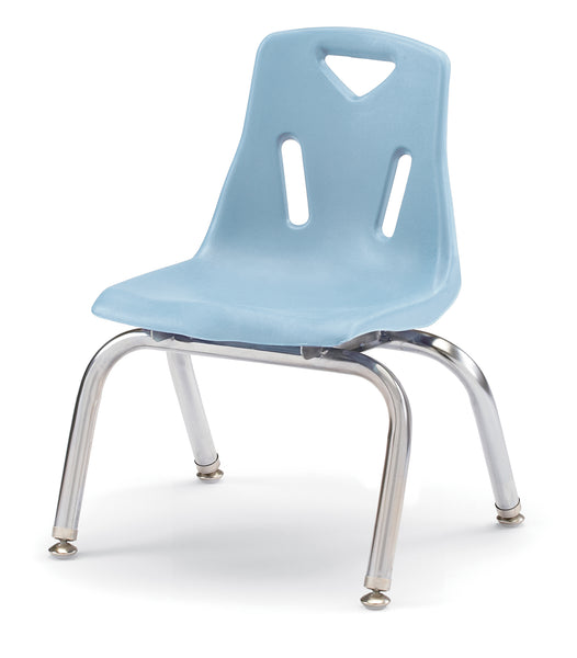 #1921 Berries®  Plastic Chair W/Chrome-Plated Legs - 10" Ht