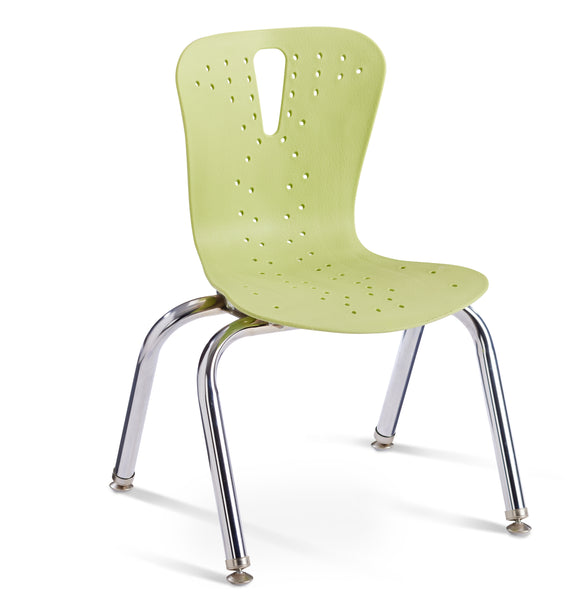 #59870 Berries® Flow Chair - 12" Seat Height - Key Lime