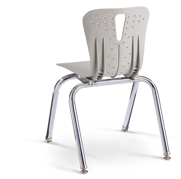 #59865 Berries® Flow Chair - 14" Seat Height - Gray