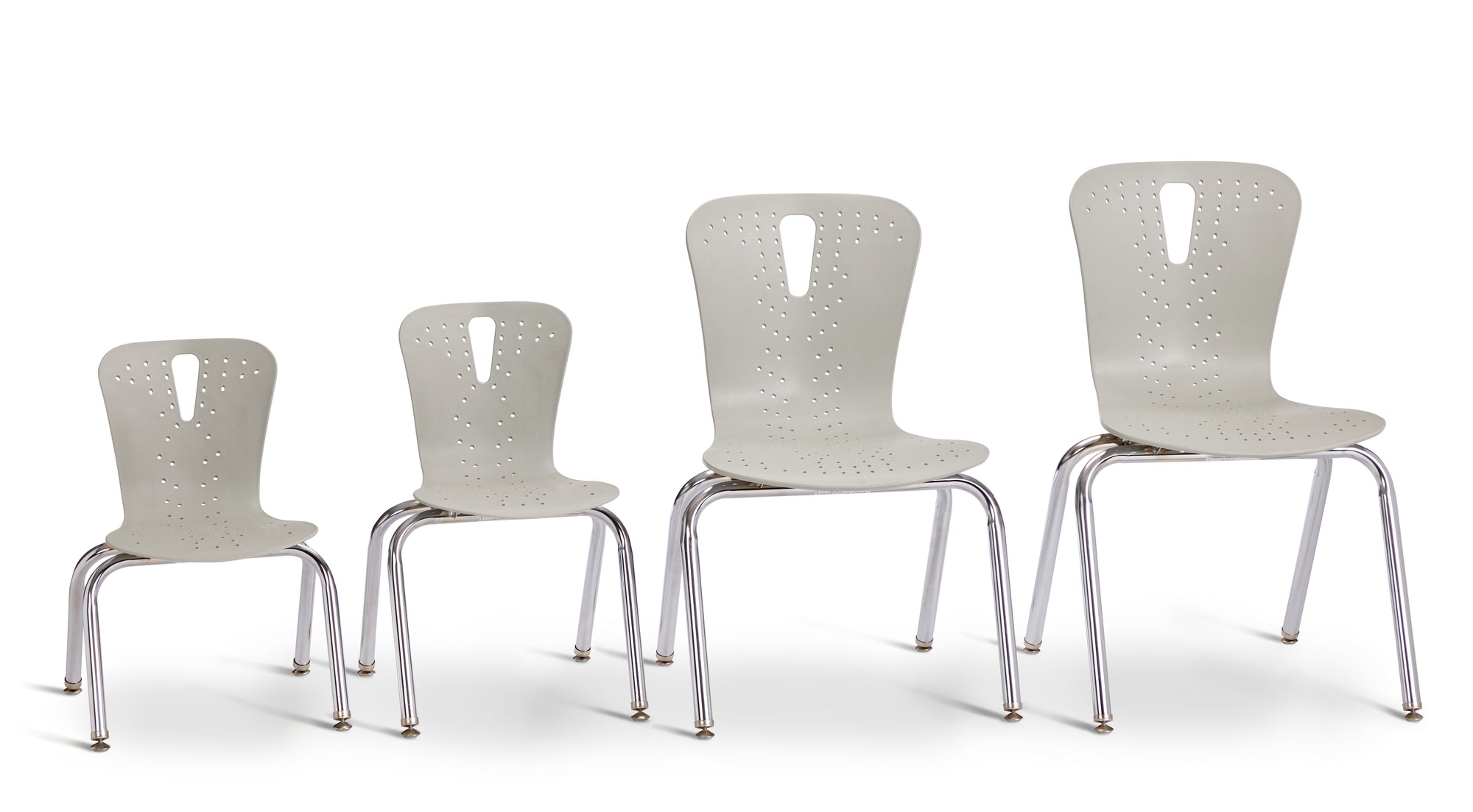 Silla Berries® Flow n.° 59859 - Altura del asiento: 45 cm - Gris