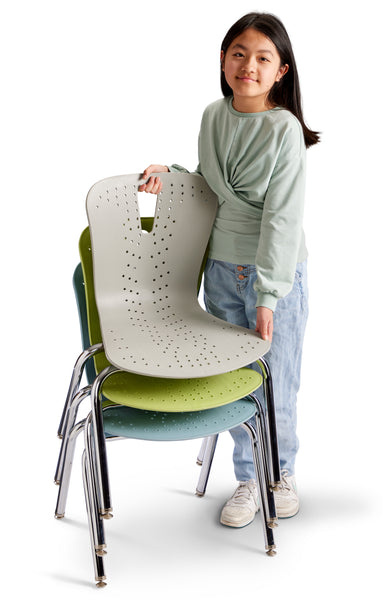 #59861 Berries® Flow Chair - 18" Seat Height - Key Lime