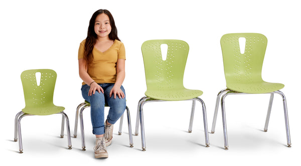 #59864 Berries® Flow Chair - 16" Seat Height - Key Lime