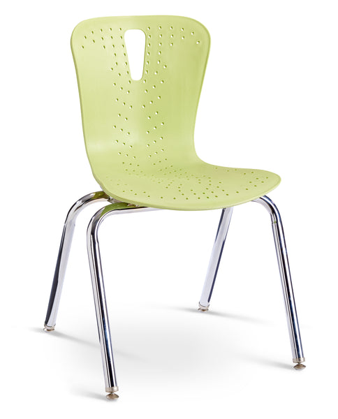 #59861 Berries® Flow Chair - 18" Seat Height - Key Lime