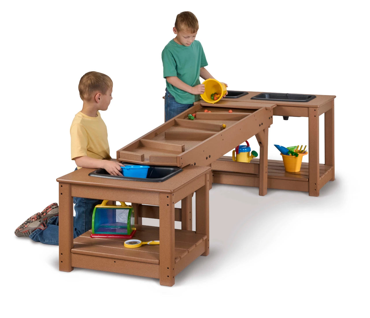 EverPlay® Deluxe Outdoor Waterfall Sensory Table Set