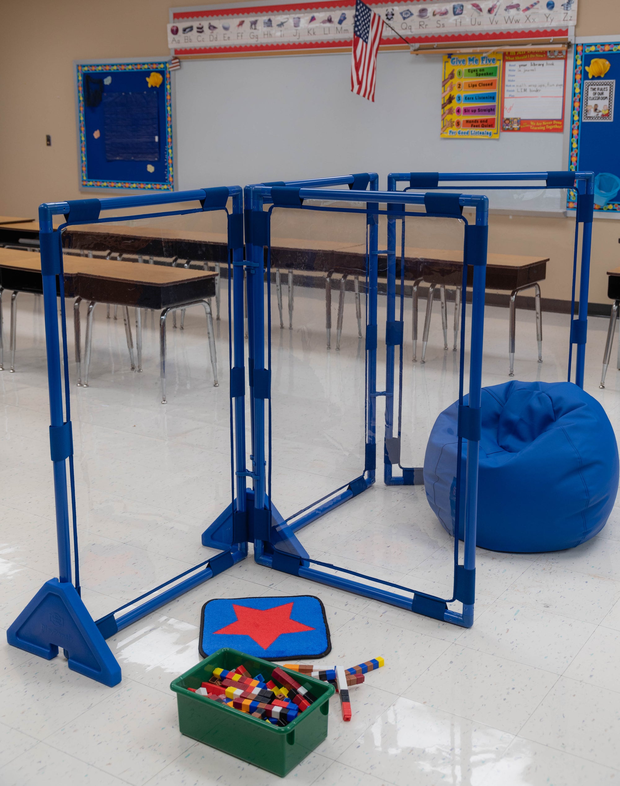 #59511 Clear Rectangle PlayPanel Set