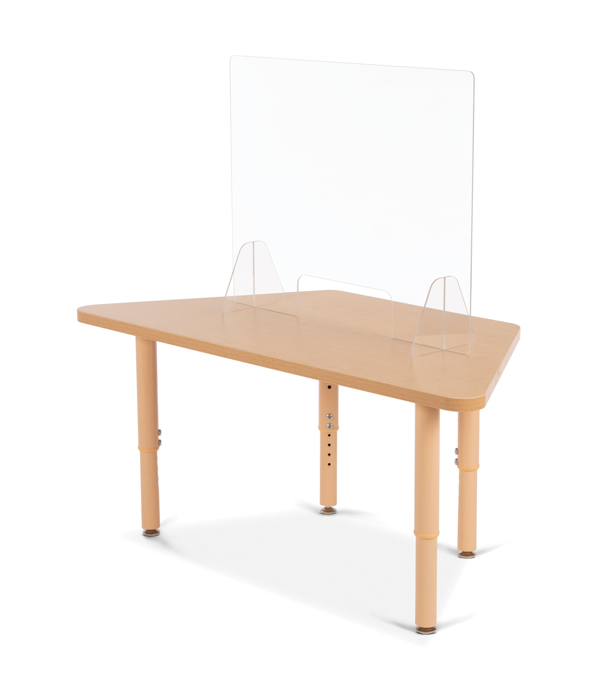 #51394 Jonti-Craft® - Divisores de mesa transparentes - 2 estaciones - 30" x 8" x 23.5"
