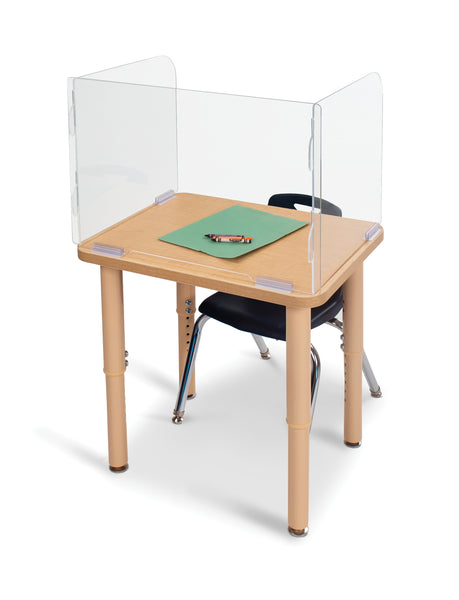 #58944 Jonti-Craft® See-Thru Student Desktop Shield