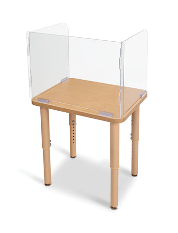 #58944 Jonti-Craft® See-Thru Student Desktop Shield
