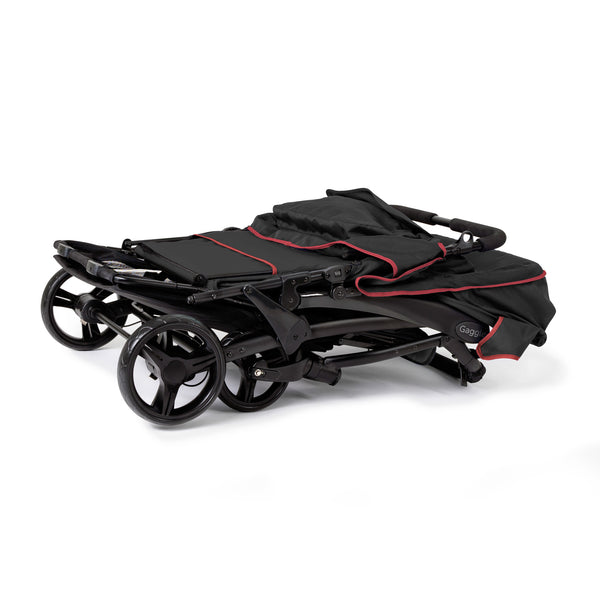 #59331 Odyessy Quad Stroller, Red/Gray