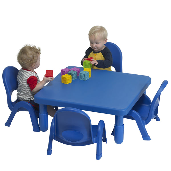 #45765 Toddler MyValue Set 4 Square - Royal Blue
