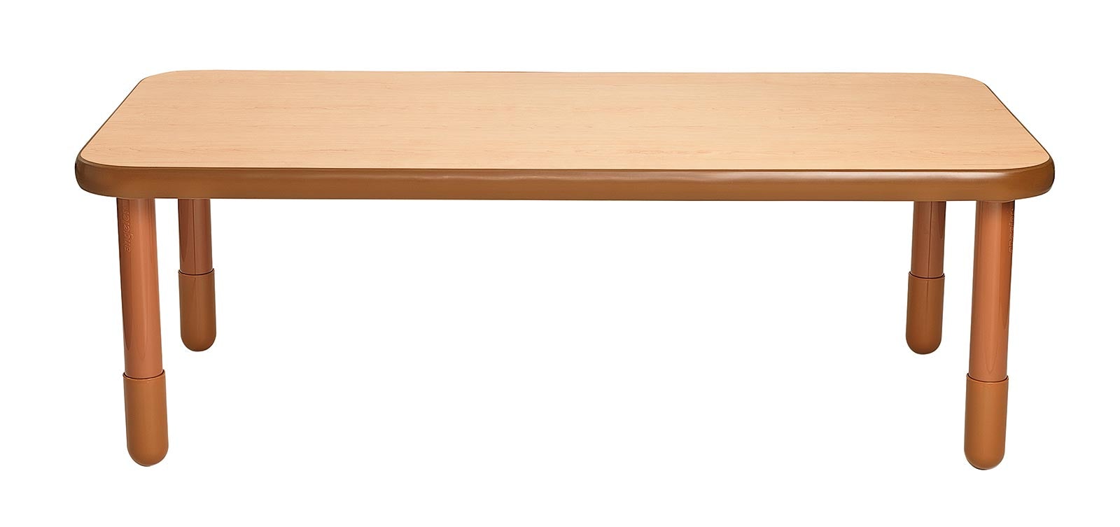 Mesa rectangular BaseLine n.° 45978 de 60 pulgadas de largo x 30 pulgadas de ancho -
 Madera natural con patas de 20 pulgadas de alto