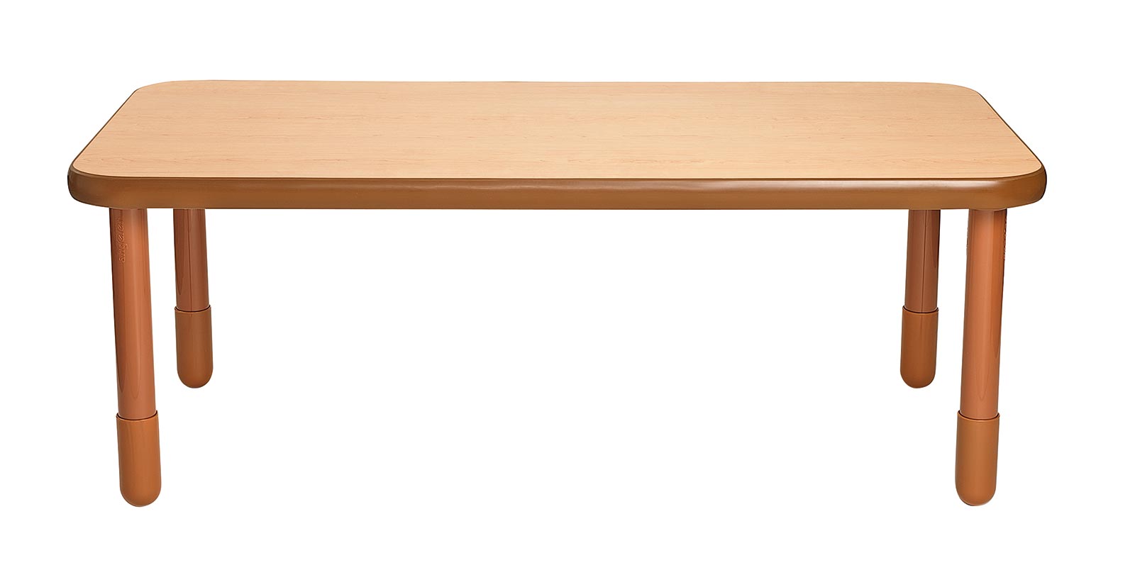 Mesa rectangular BaseLine n.° 45979 de 60 pulgadas de largo x 30 pulgadas de ancho -
 Madera natural con patas de 22 pulgadas de alto