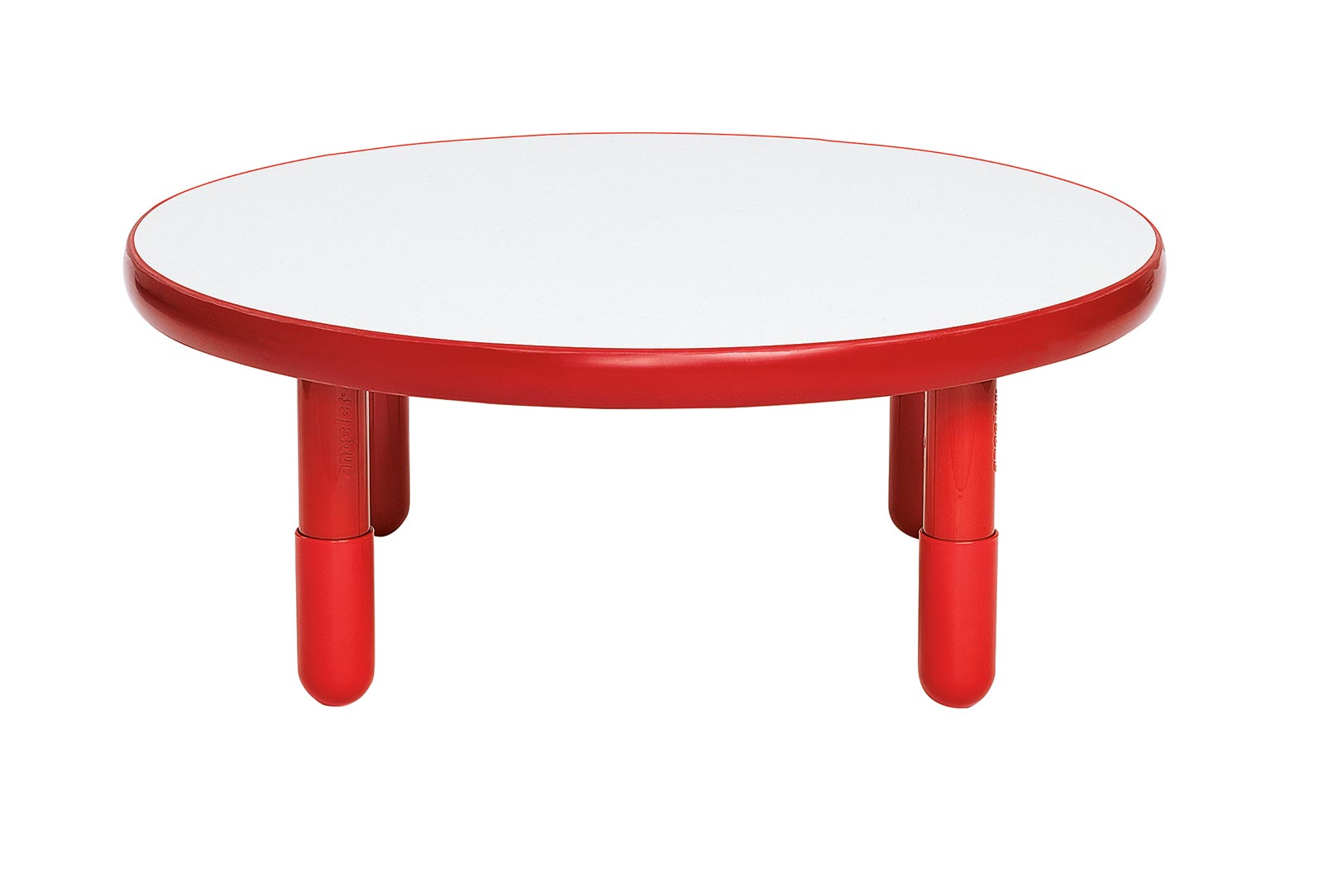 #46067 BaseLine 36"Dia Round Table - Candy Apple Red with 12" Legs