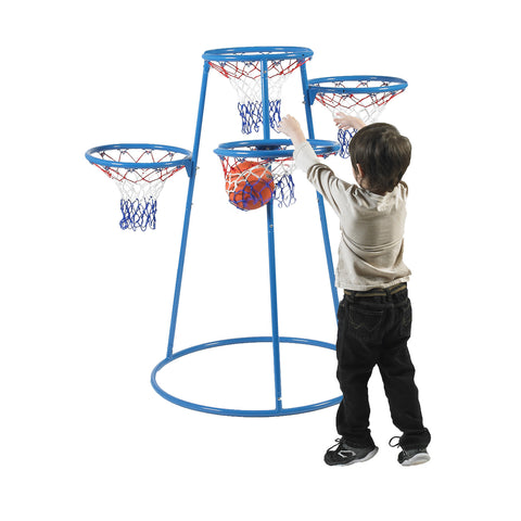 #46427 4-Rings Basketball Stand with Storage Bag
