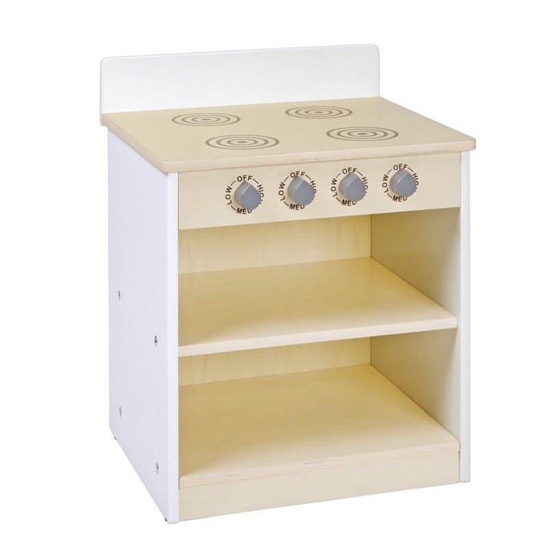 #60648 White Toddler Stove - Assembled