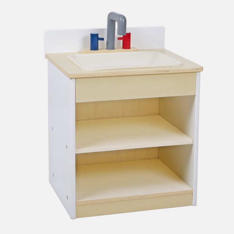 #60650 White Toddler Sink - Assembled