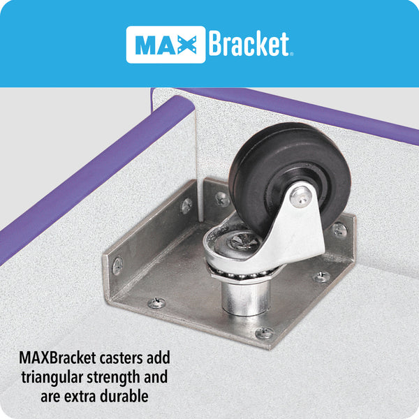 #1272 Rainbow Accents® Stacking Lockable Lockers - Double Stack