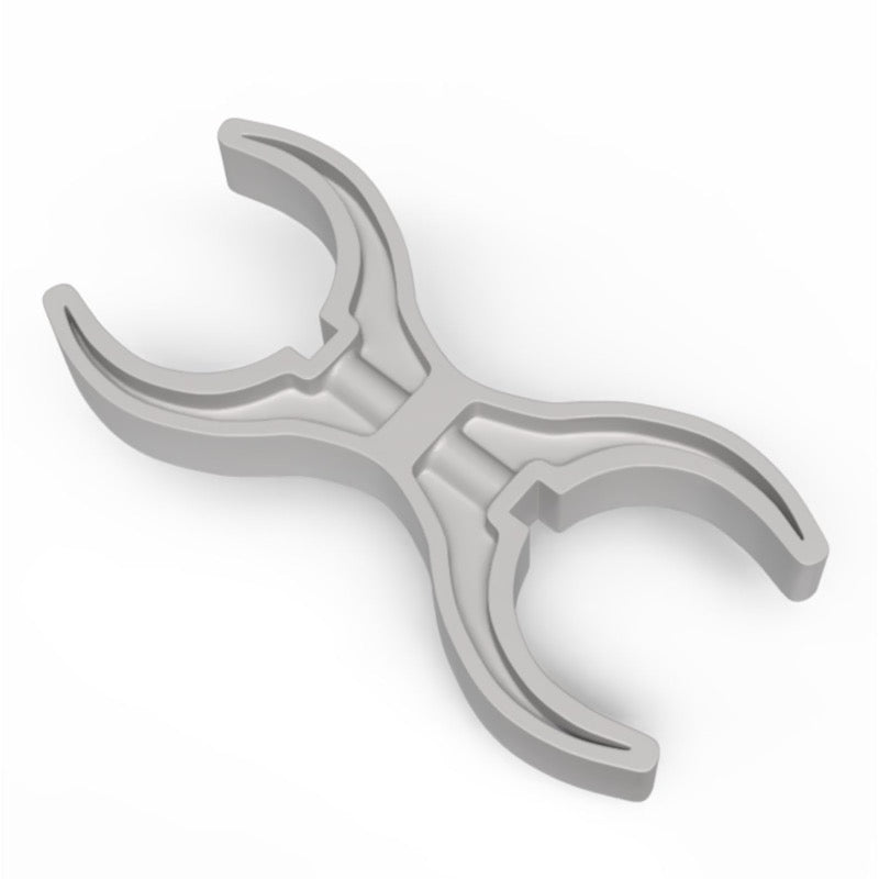 #60678 Double Claws - Cool Gray Set of 12