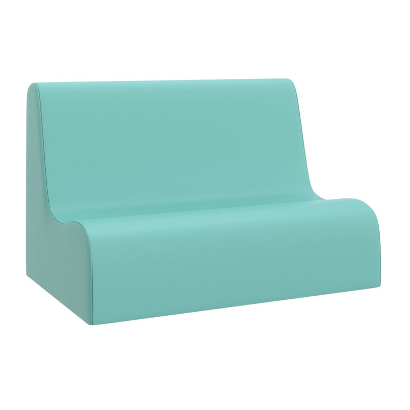 #60297 Small Contour Sofa - Aqua