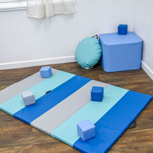 #60711 4' x 6' Folding Gym Mat - Tranquility