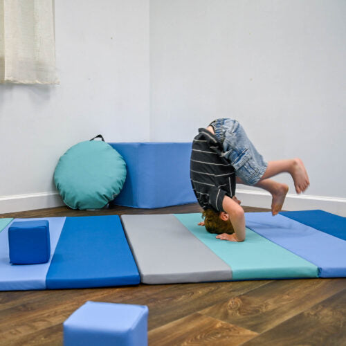 #60714 4' x 8' Folding Gym Mat - Tranquility