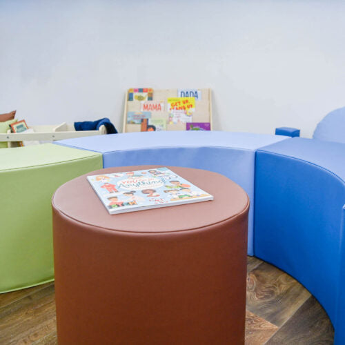 #60715 5 Piece Curve Seating - Woodland