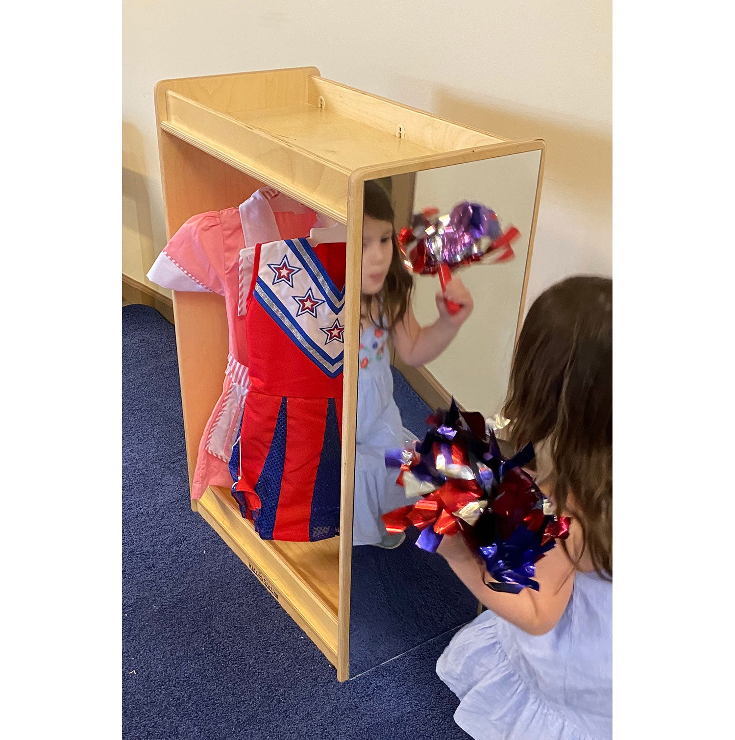 #22721 Kids' Station Dress Up Cart, 24 1/2"W x 13 3/4"D x 35 7/8"H, Assembled