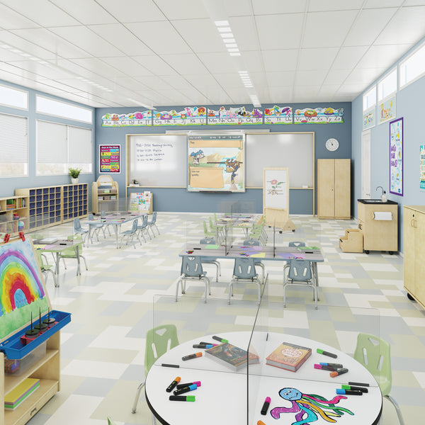 #47576  Clean Hands Helper without Heater - 38" Counter - Plastic Sink