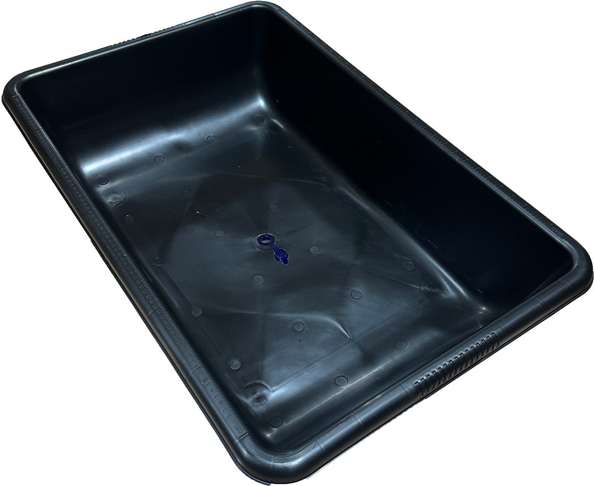 #59844 Bandeja de arena/agua de repuesto grande KSO con tapón de drenaje.